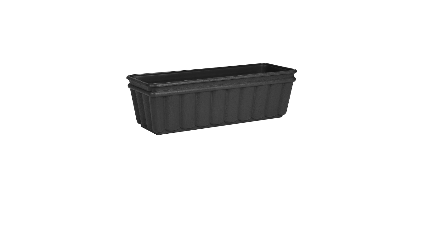 Poetic Balcony 506707 Planter Anthracite 50 cm