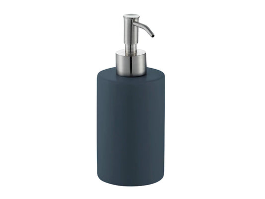 Soap dispenser Ceramic Dark Gray Tube by Diaqua
