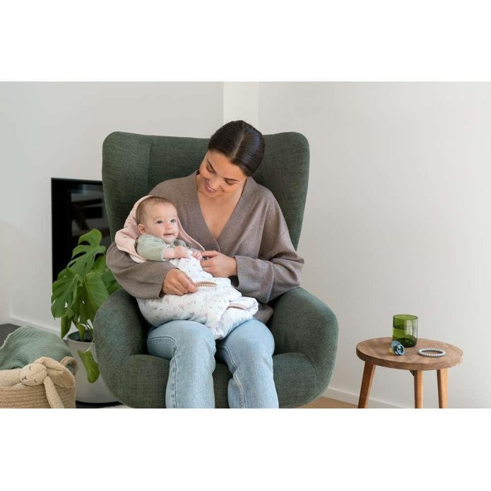 Dream Flower Pink Organic Cotton Blanket