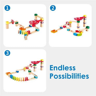 Hape Crazy Rollers Stack Track: Build and Race!