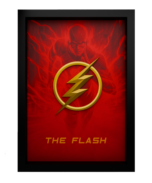 The Flash Frame WIth 3D-printed Logo