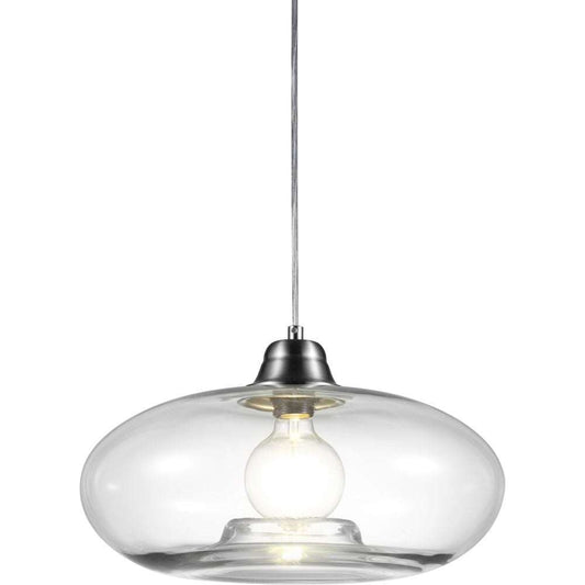 Oval Glass Pendant by Nino Germany