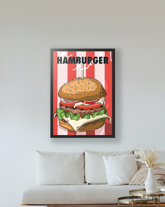 Sook's Hamburger Poster