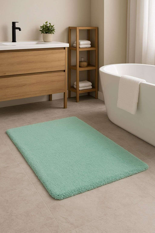 Bath Mat 60 x 90 cm Melange Turquoise by Wenko