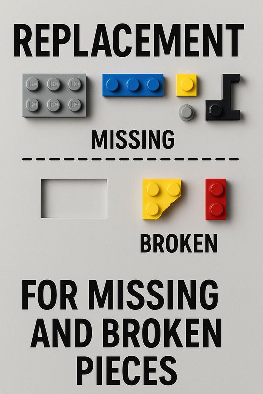 LEGO Replacement for Missing and Broken Pieces