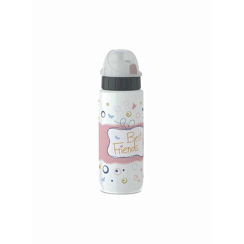 Tefal K3192312 Drink2Go Light Steel – Decor Best Friends 0,6L White