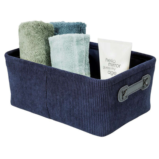 Anela bath basket, dark blue By Wenko.de