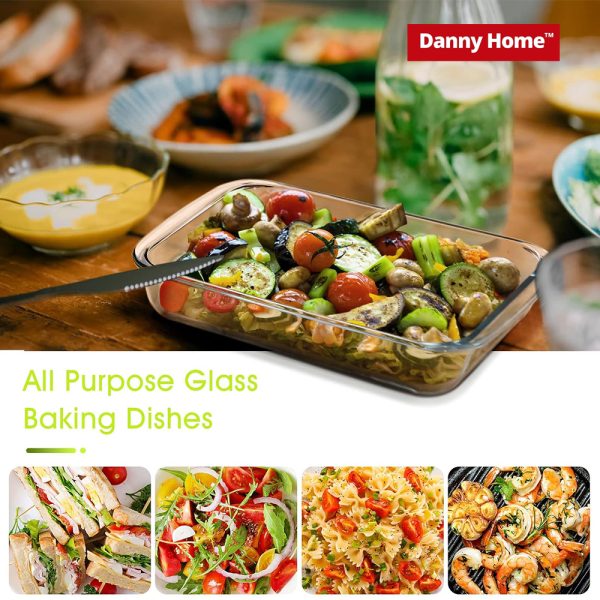 Rectangular Baking Pan 3-pcs Set