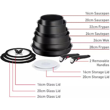 Tefal L7639002 Ingenio Unlimited Set 13pcs