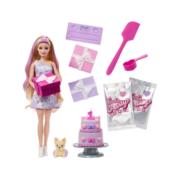 Mattel Barbie Party Unboxed Doll & Accessories