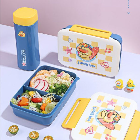 Lunch Box for Boys and Girls with Water Bottle