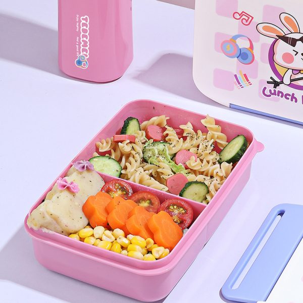 Lunch Box for Boys and Girls with Water Bottle