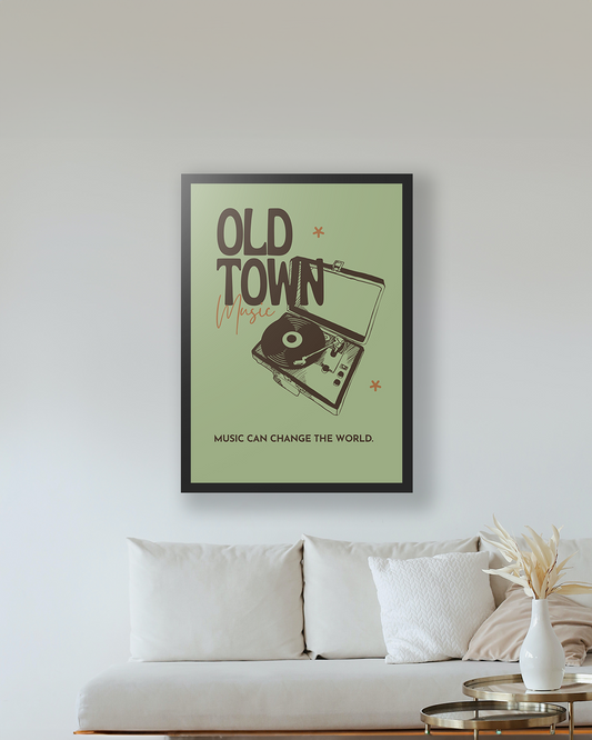 Sook's Old Town Music Poster