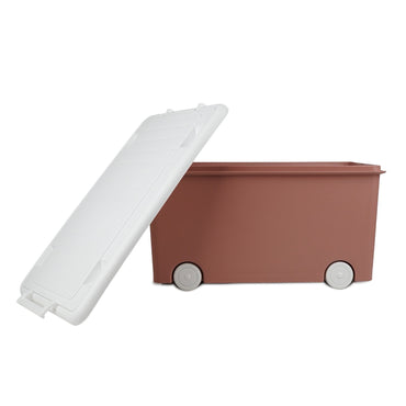 Rolling Storage Chest - Medium Size Rose
