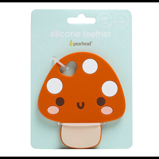 Mushroom Silicone Teether