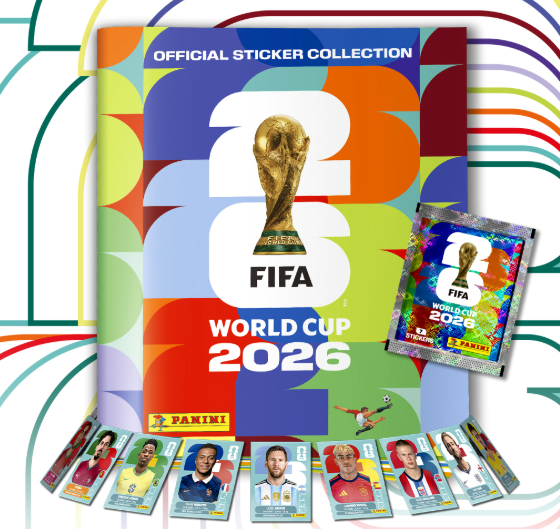 Panini FIFA World Cup 2026 Sticker Album Starter 2 Sticker Packs