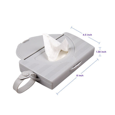 On-the-go wipes dispenser