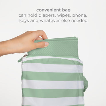 Ubbi On-The-Go Changing Baby Mat with Carrying Bag