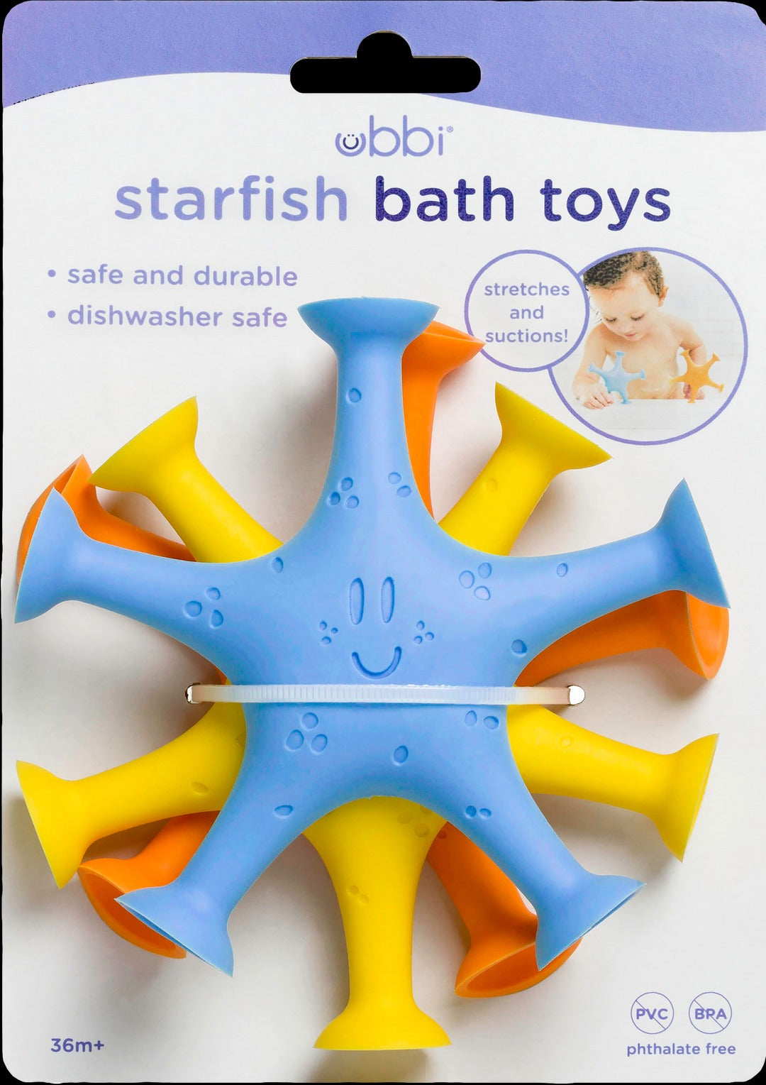 Starfish suction toys