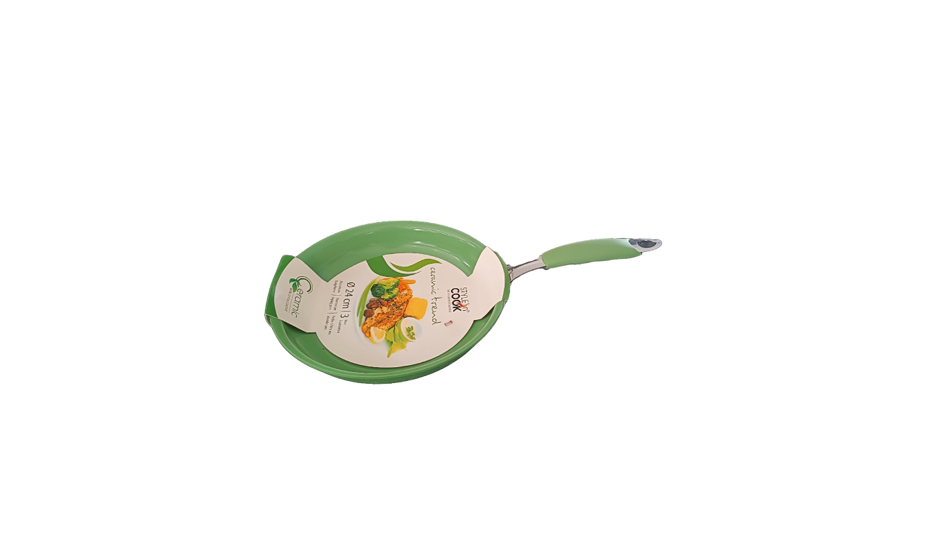 Style'n Cook Pan Ceramic Green -24cm