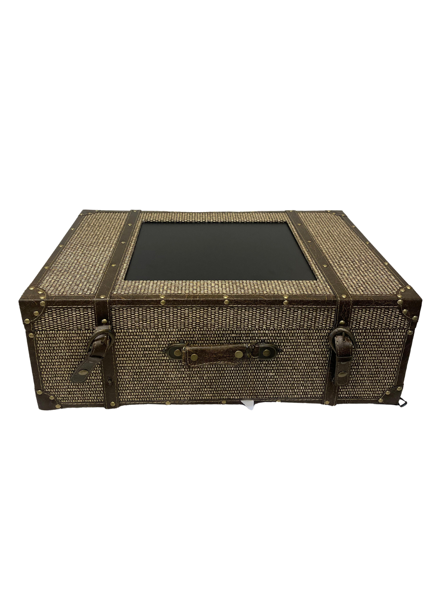 Suitcase Decoration Hanger Wicker/ Jewelry Case