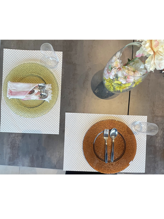 Table Placement White - 35x50cm