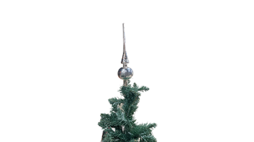 Silver Christmas Tree Top