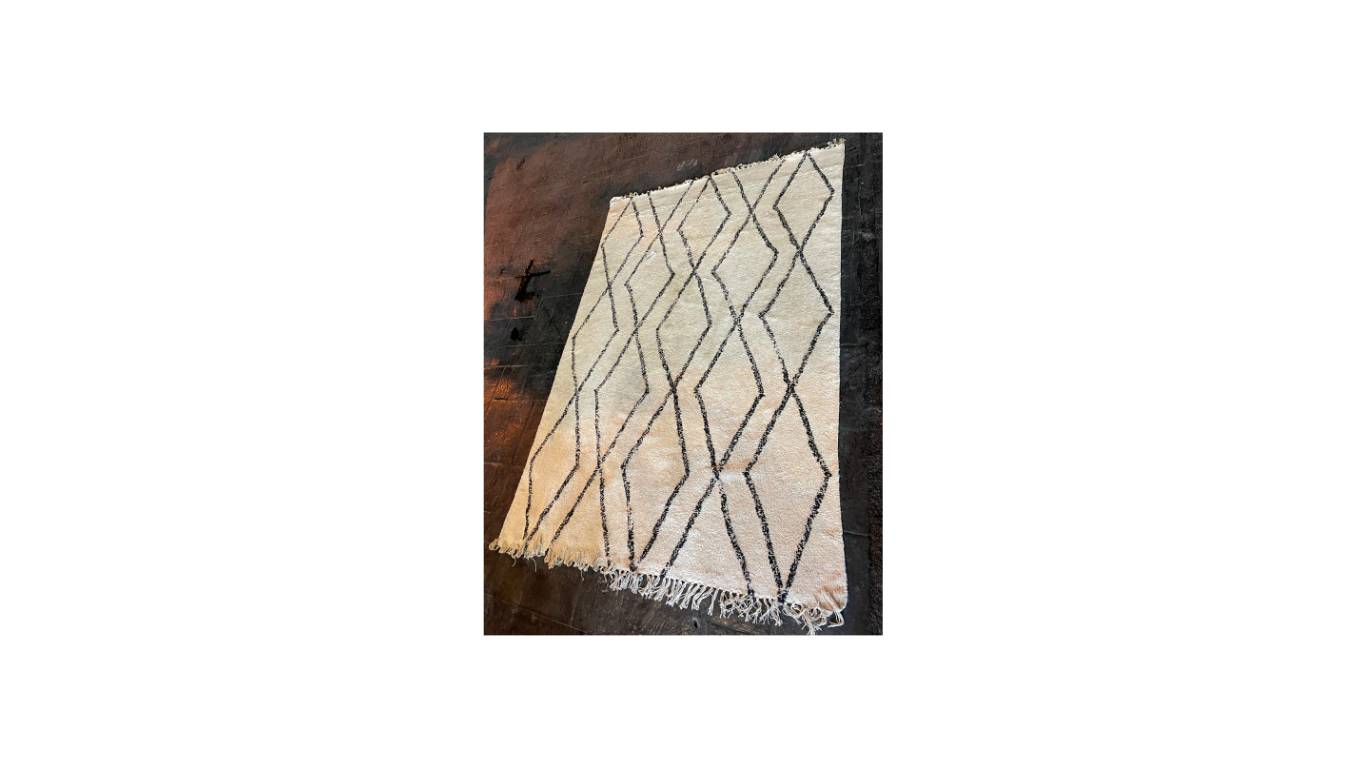 Large Cotton Carpet / Rug by By-Boo 160x230cm