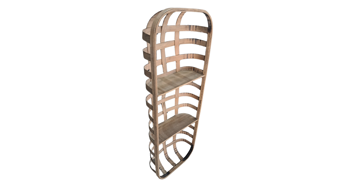 Bamboo Wall Shelf by Mattz