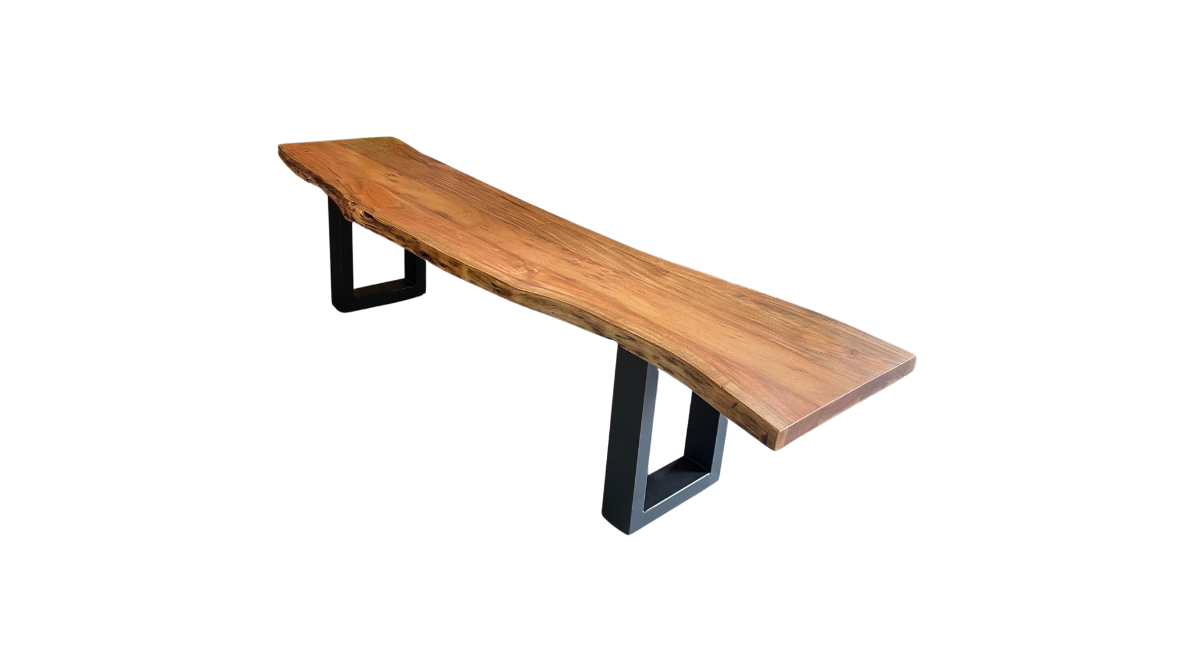 Bench Acacia Massive Wood "200 cm width" by Reality Germany