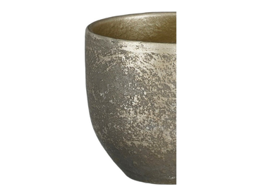Large Carrie Pot Round Black Rustic by Mica