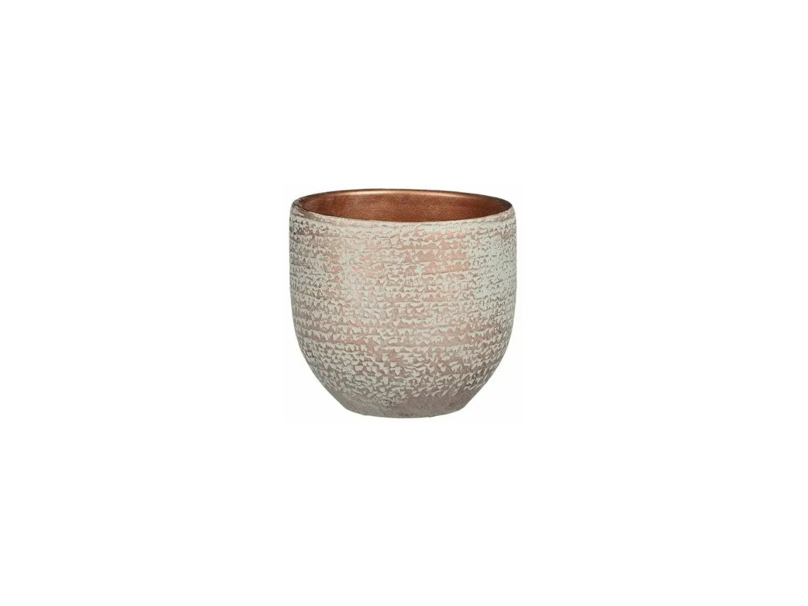 Small Carrie Pot Copper Metallic by Mica