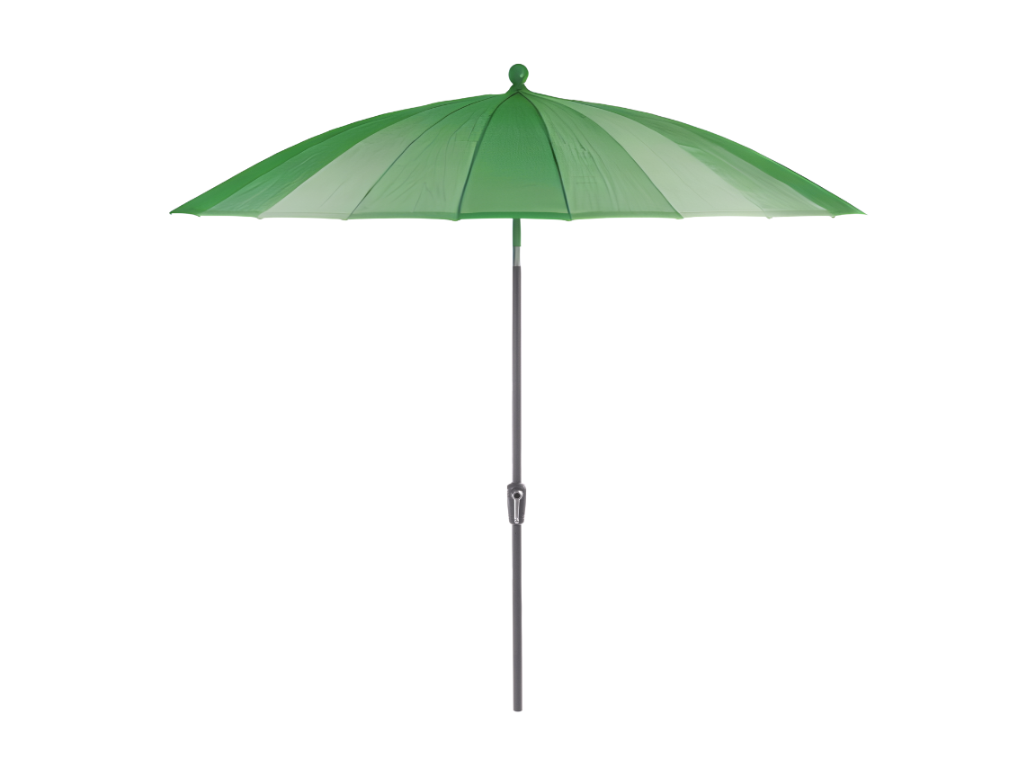 Parasol Verona Black/Light Green 2,5x2,5m