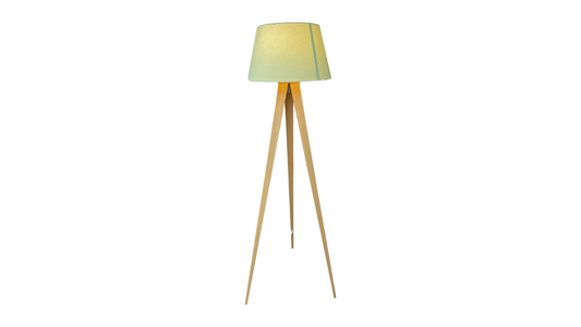 Wooden legs Floor Lamp by Zuiver