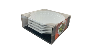 Seashell Dining Plates (Set of 4)by Stronghold