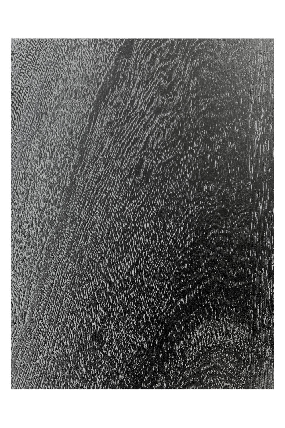 Black Dining Table Mango Massive Old Wood (300x100cm) by Eleonora