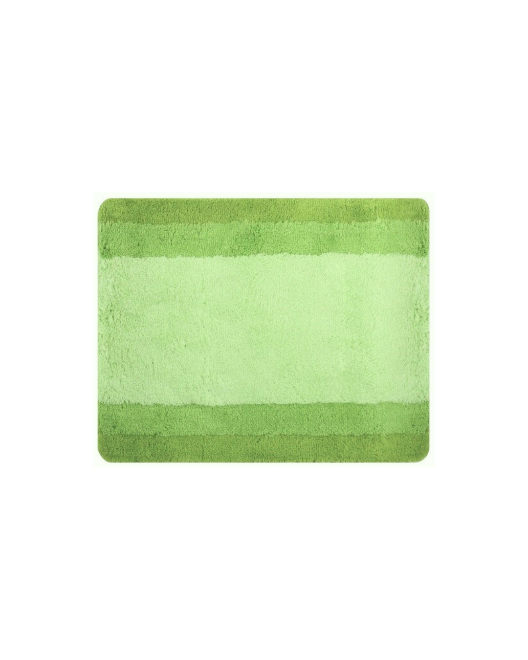 Bath Mat / Rug Green by Spirella 55x65cm