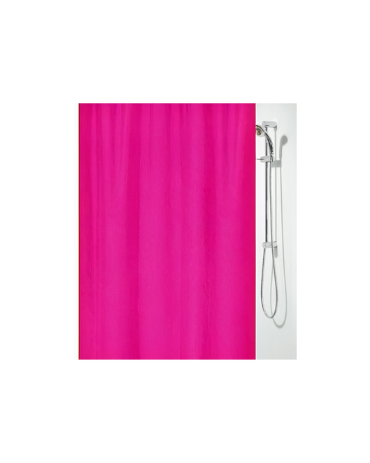 Textile Shower Pink Curtain 180x180cm