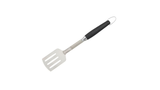 Stainless steel and TPR plastic barbecue spatula by Wenko