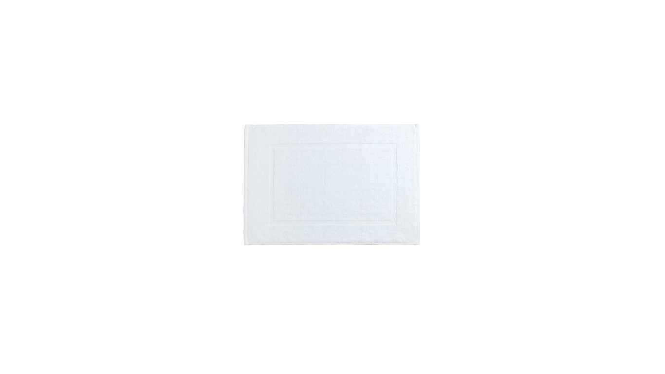 ALLSTAR Terry Cloth Bath Mat Zen White By Wenko.de