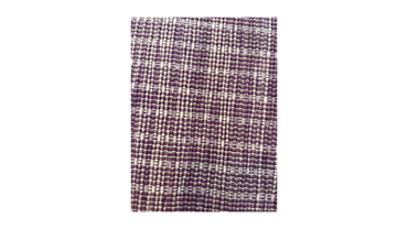 Set of 4 Purple and White Table Placement – 33x48cm