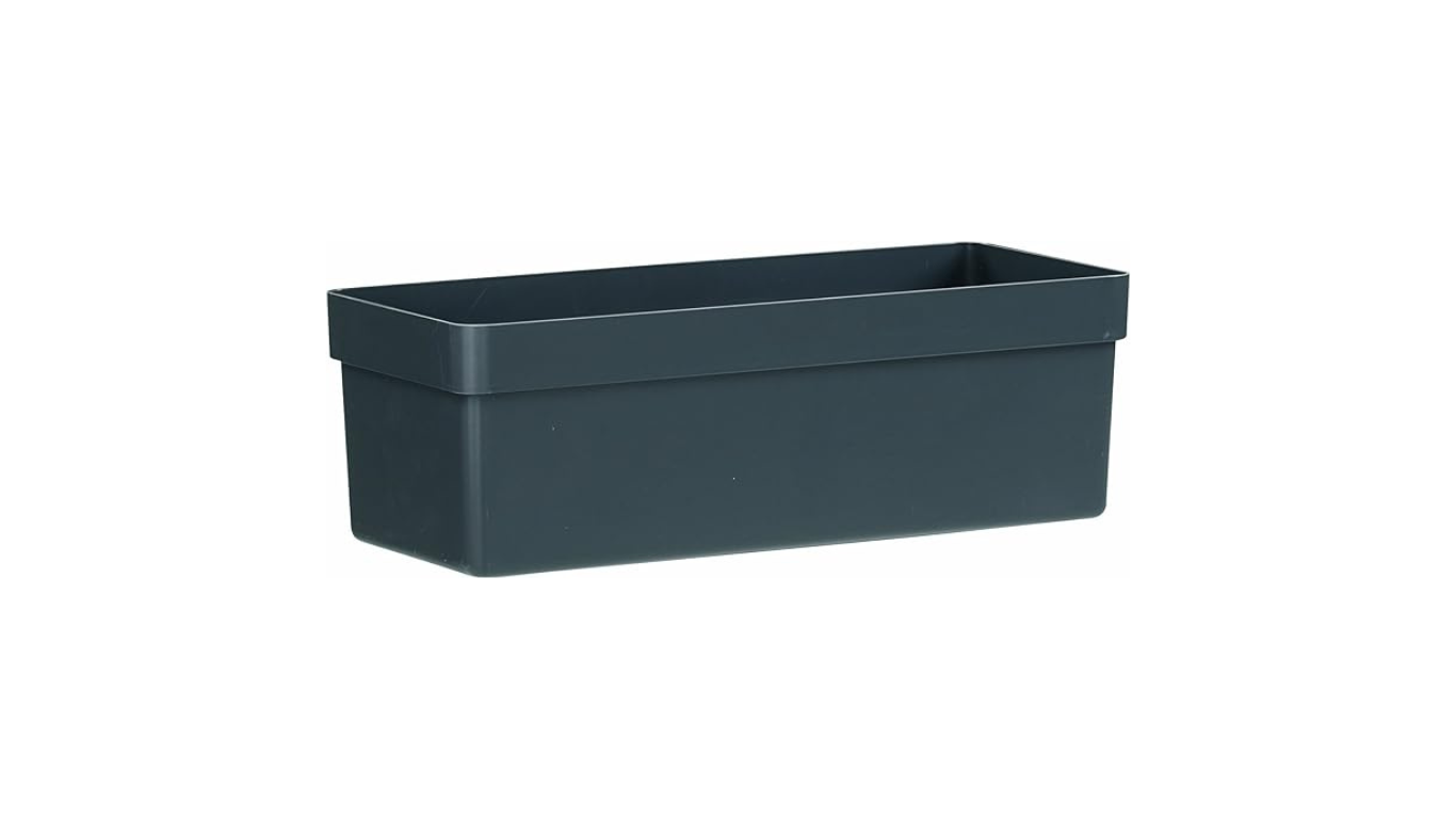 Emsa 514317 FlowerPot-Slef watering -75 x 20 x 16 cm -Granite