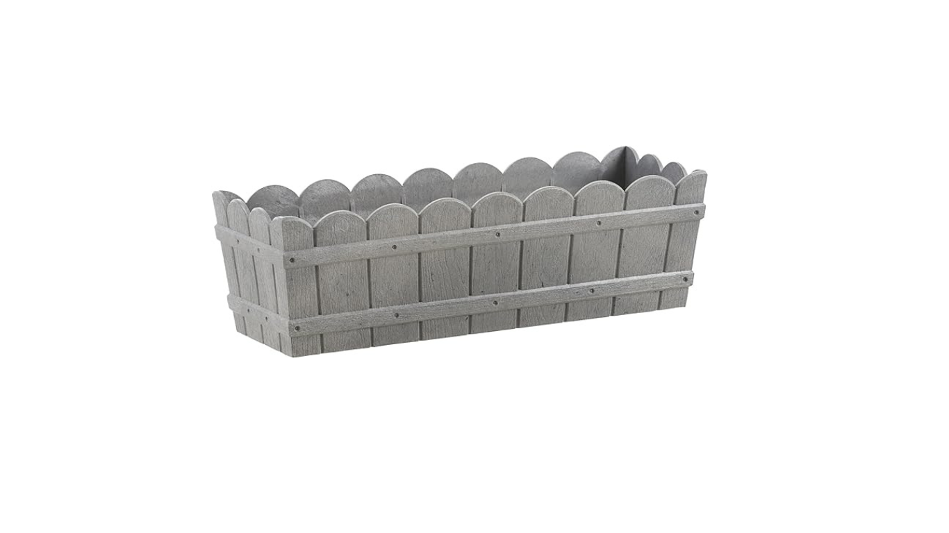 Emsa 515254 COUNTRY Window Box 50 x 17x 15 cm, grey