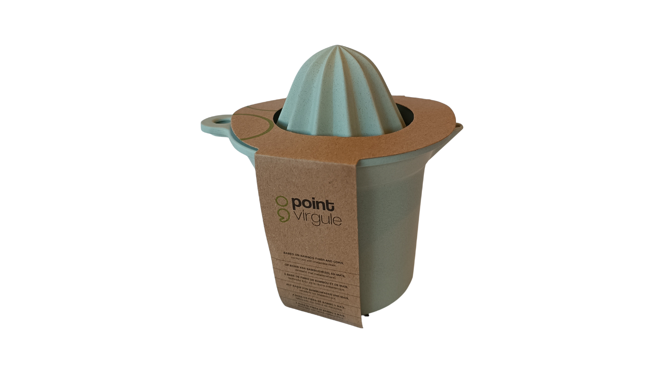 Point-Virgule, Bamboo Fiber Juicer-Sage Green