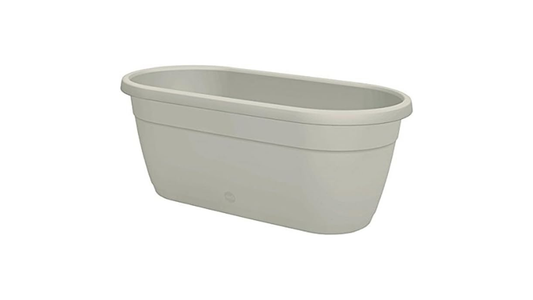 Emsa 517828 Indoor & Outdoor Flower Pot 40 x 20 cm-Silk Grey