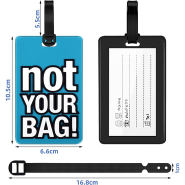 Silicone Travel Luggage Tags