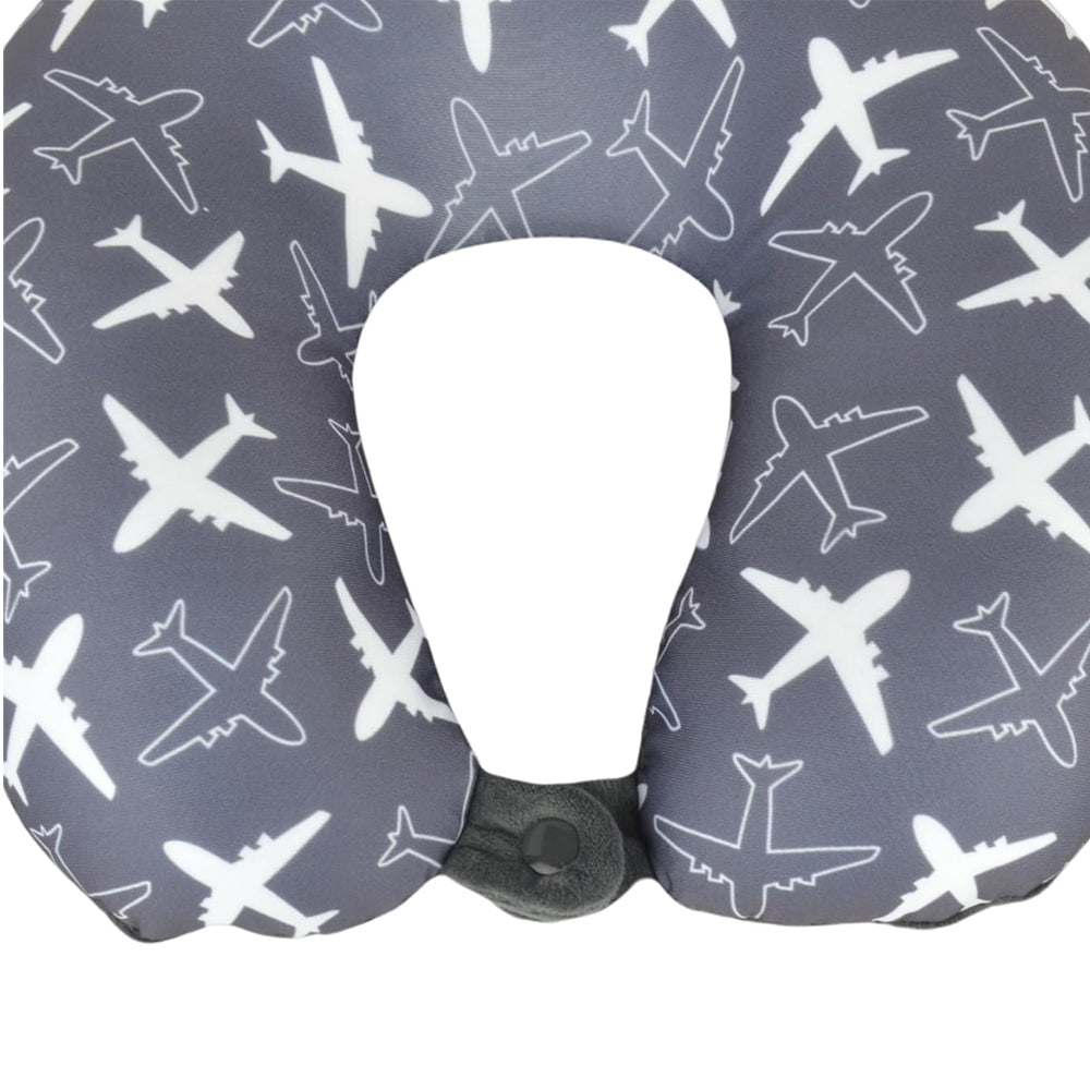 U-Shaped Travel Neck Pillow with 360-Degree Head Support