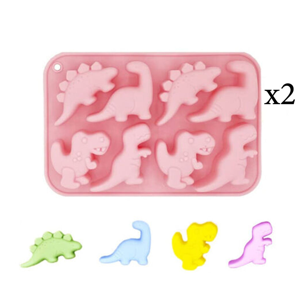 Ice-o-Saurus Silicone Ice Trays – Set of 2pcs