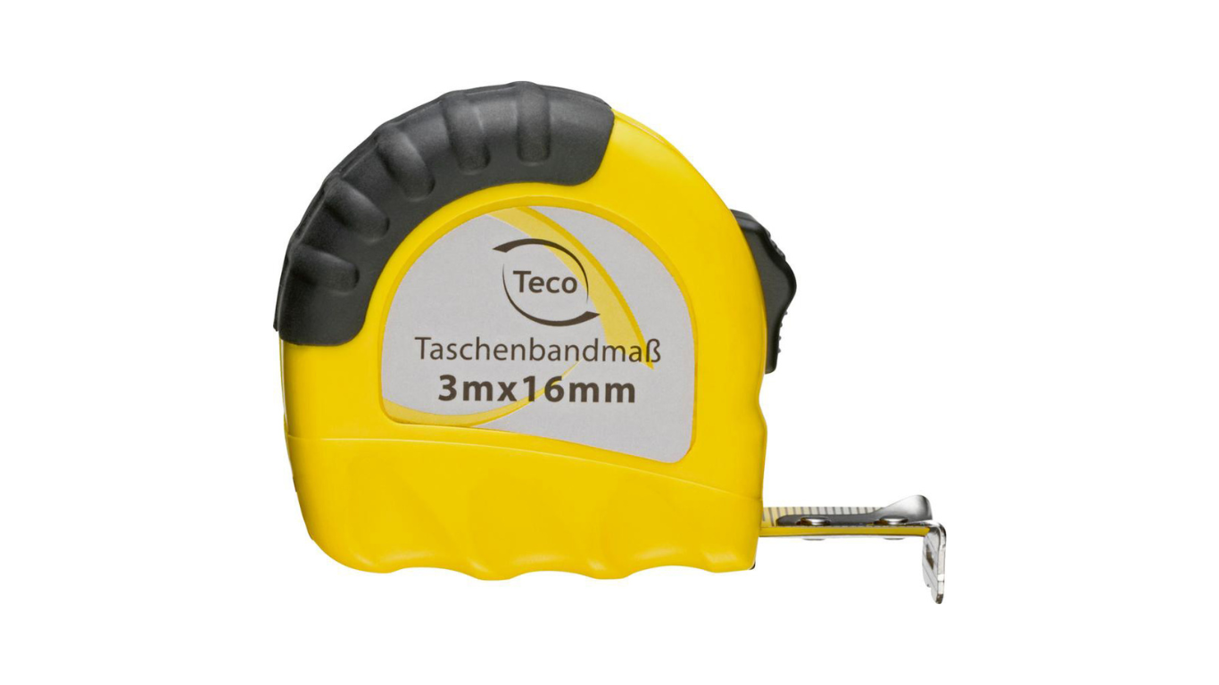 3-meter Pocket Measuring Tape by TECO Germany