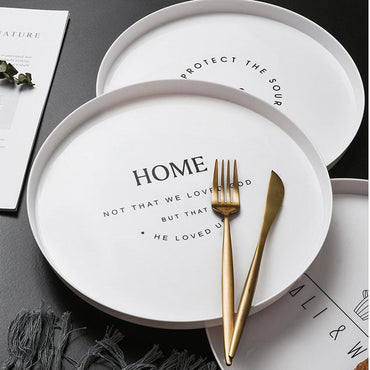 Melamine Round serving tray 28 cm